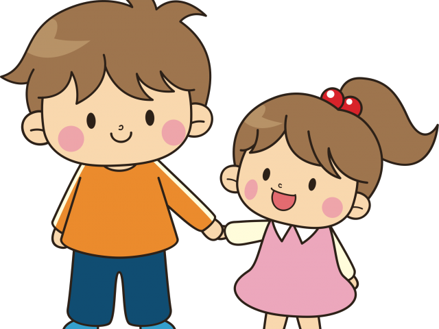 Png Royalty Free Cliparts Free Download Clip Art Carwad - Brother And Sister Cartoon Transparent Png (640x480), Png Download