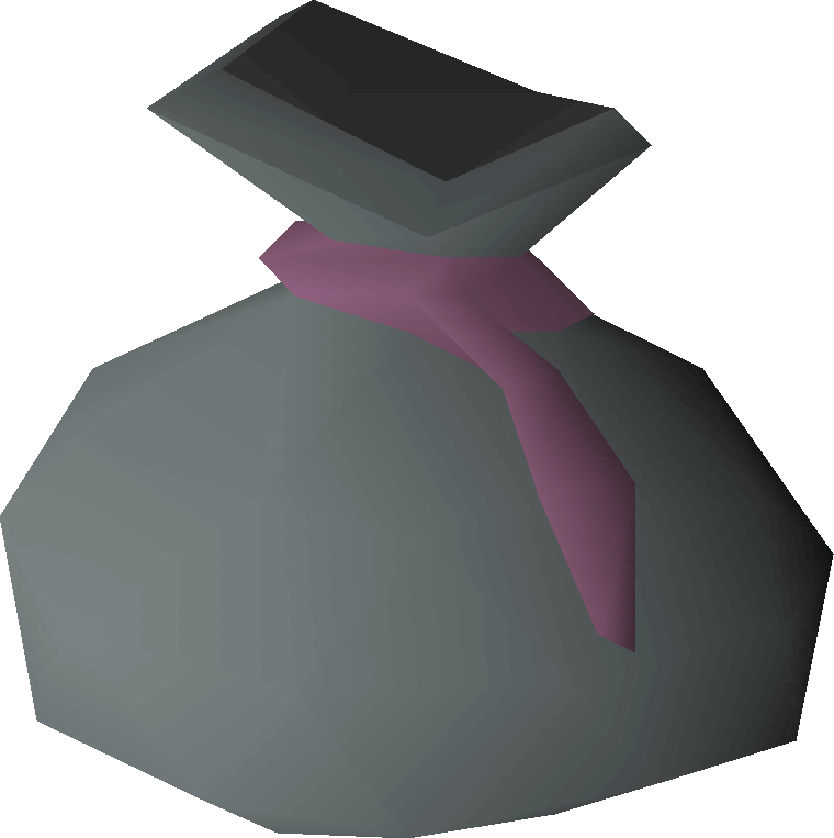Graphic Download Looting Old School Runescape Wiki - Runescape Bag Clipart (760x763), Png Download