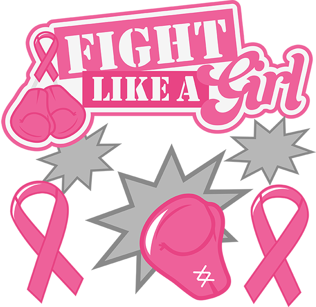 Fight - Breast Cancer Svg Free Clipart (648x630), Png Download