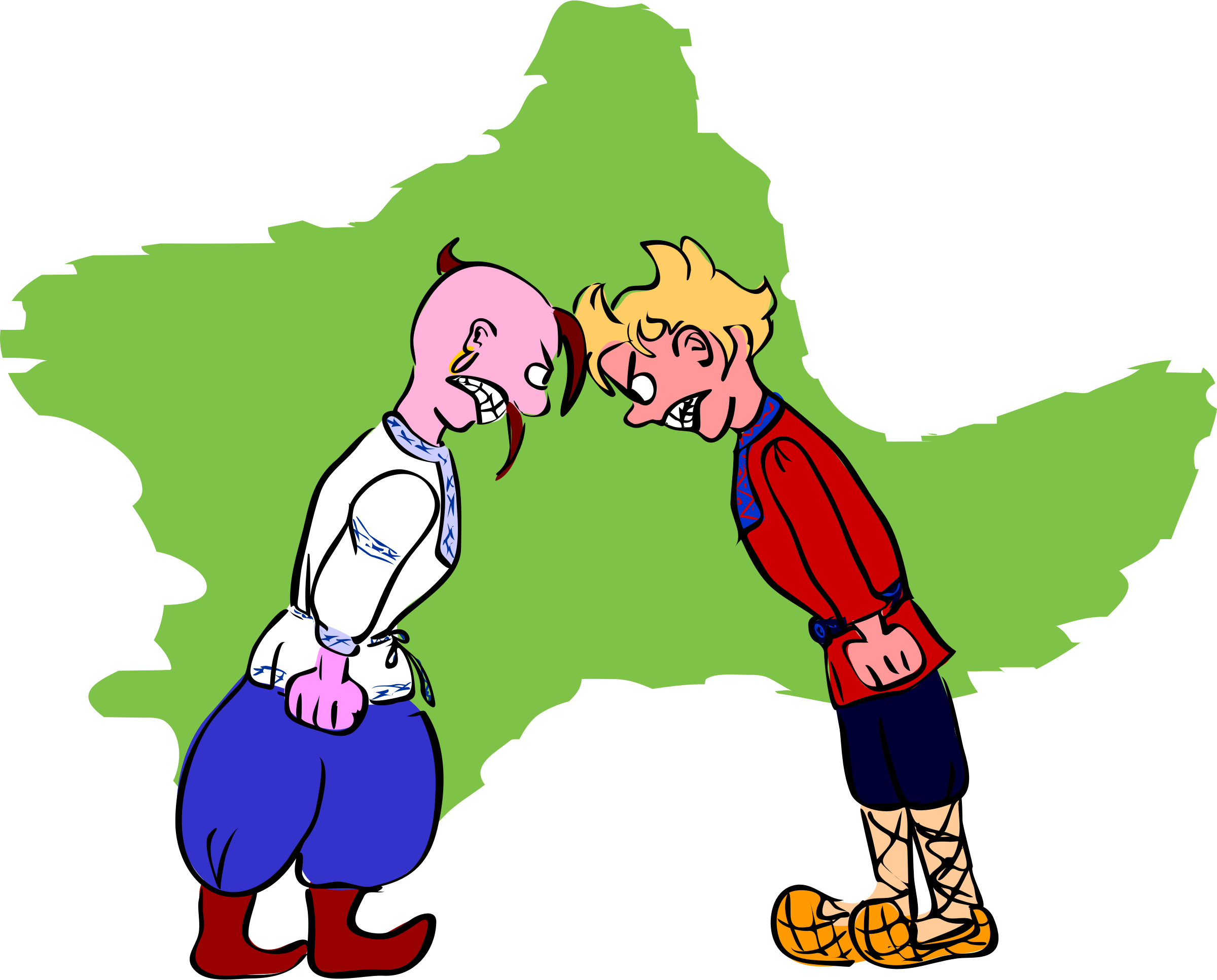 This Free Icons Png Design Of Russia Vs Ukraine Clipart (2400x1934), Png Download