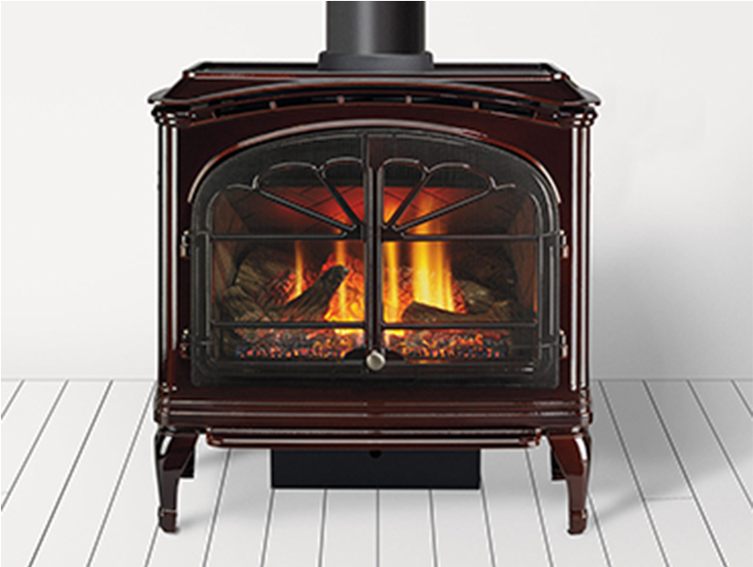 Heat & Glo Tiara Gas Stove - Propane Stoves Clipart (1100x620), Png Download