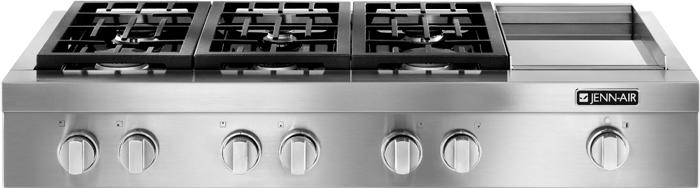 360 View - 48 Gas Rangetop With Griddle Clipart (1000x1000), Png Download