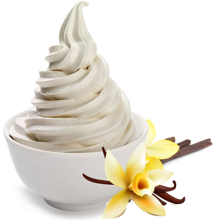 V - Vanilla Frozen Yogurt Clipart (741x741), Png Download