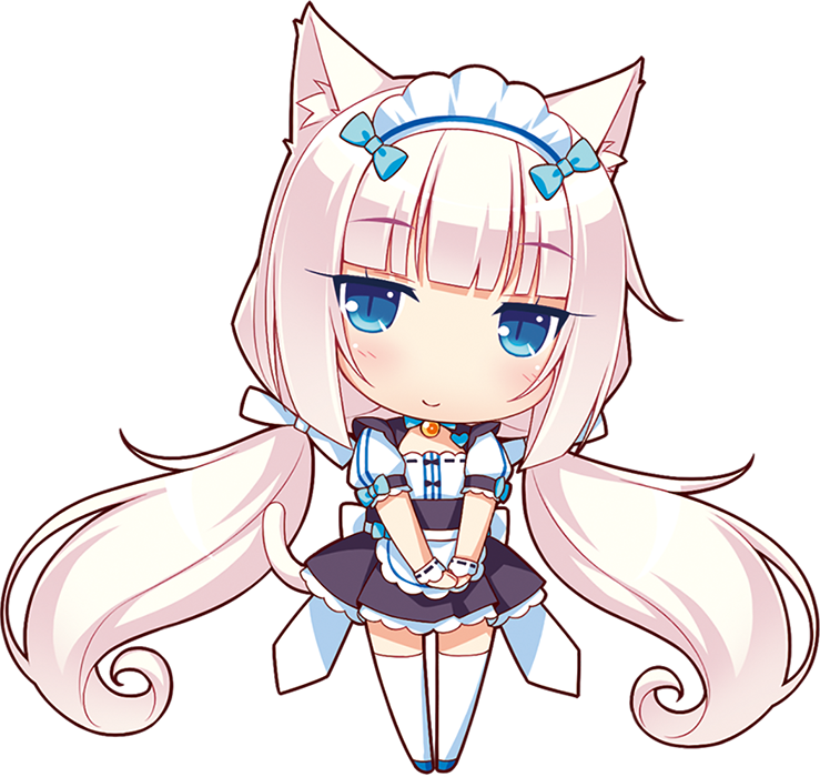 Nekopara Vanilla Png - Chibi Vanilla Clipart (739x700), Png Download