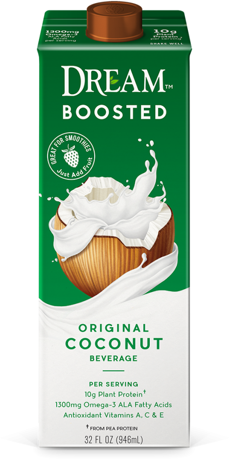 Dream™ Boosted Original Coconut Beverage - Cupcake Clipart (1024x1024), Png Download