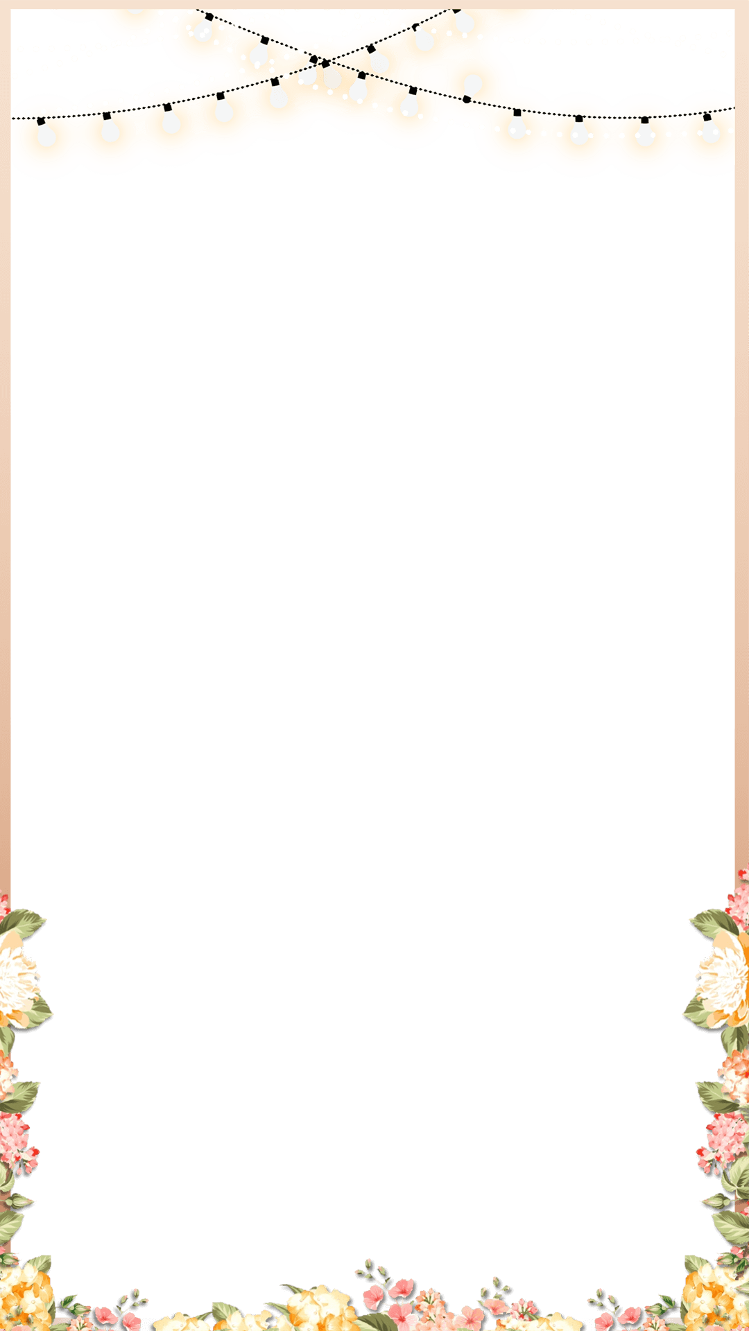 Wedding Snapchat Filter Transparent Clipart (1080x1920), Png Download