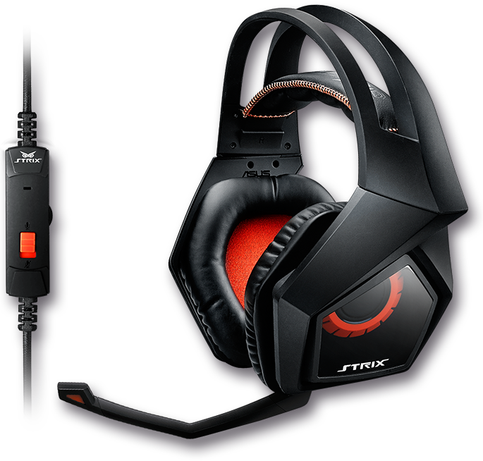 Asus Strix 2.0 Headset Clipart (685x654), Png Download