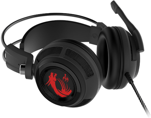 Ds502 Gaming Headset - Msi Headset Clipart (1024x819), Png Download
