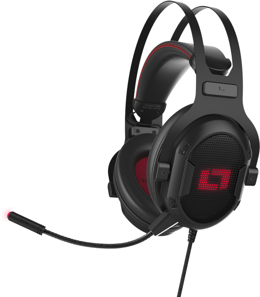 Gaming Headsets - Lioncast Lx60 Clipart (1000x1000), Png Download