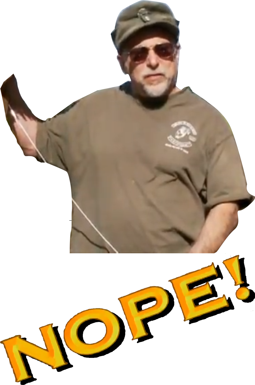 Chuck Testa - Chuck Testa Nope Meme Clipart (834x1260), Png Download