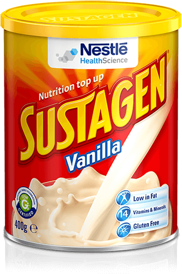 Sustagen® Everyday Formula Vanilla - Sustagen Vanilla 450g Clipart (600x600), Png Download