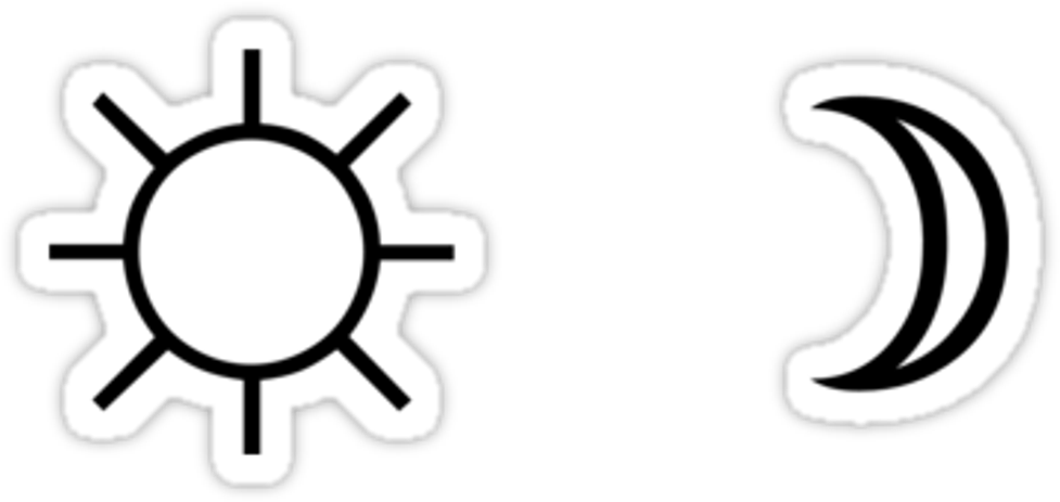 Png Overlay Edit Tumblr Moon Sun Moonandsun - Communication Services On Internet Clipart (1024x983), Png Download