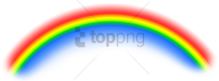 Free Png Download Arco Iris Reto Png Images Background - Arco Íris Png Clipart (850x392), Png Download