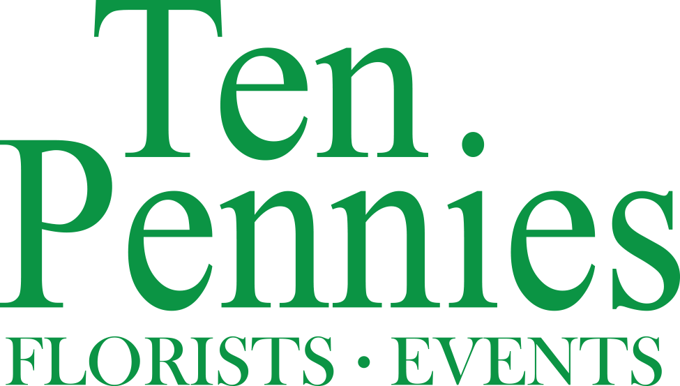 Ten Pennies Florist - Graphic Design Clipart (975x553), Png Download