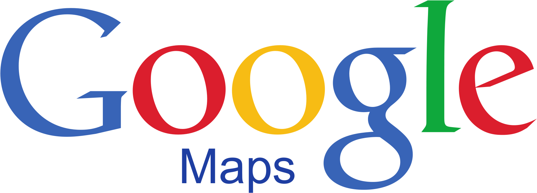 Google Maps Png Logo Clipart (2000x806), Png Download