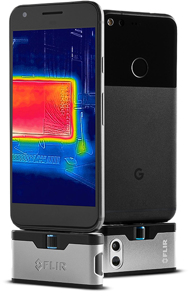 Flir One Gen - Flir One Thermal Imaging Camera For Ios Clipart (600x625), Png Download