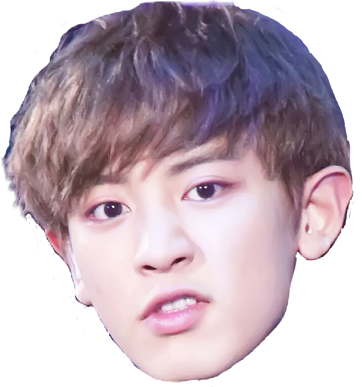 Banner Transparent Chanyeol Drawing Face Clipart (716x766), Png Download
