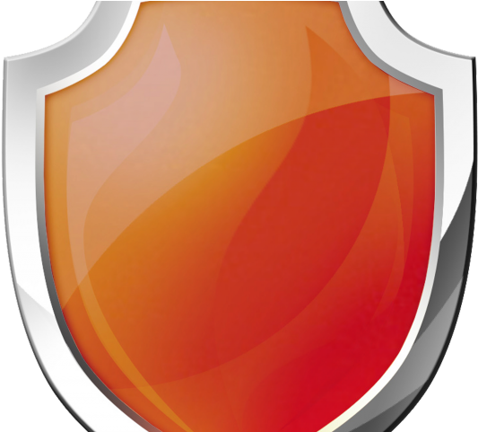 Security Shield Clipart Wing Png - Shield Icon Transparent Png (640x480), Png Download