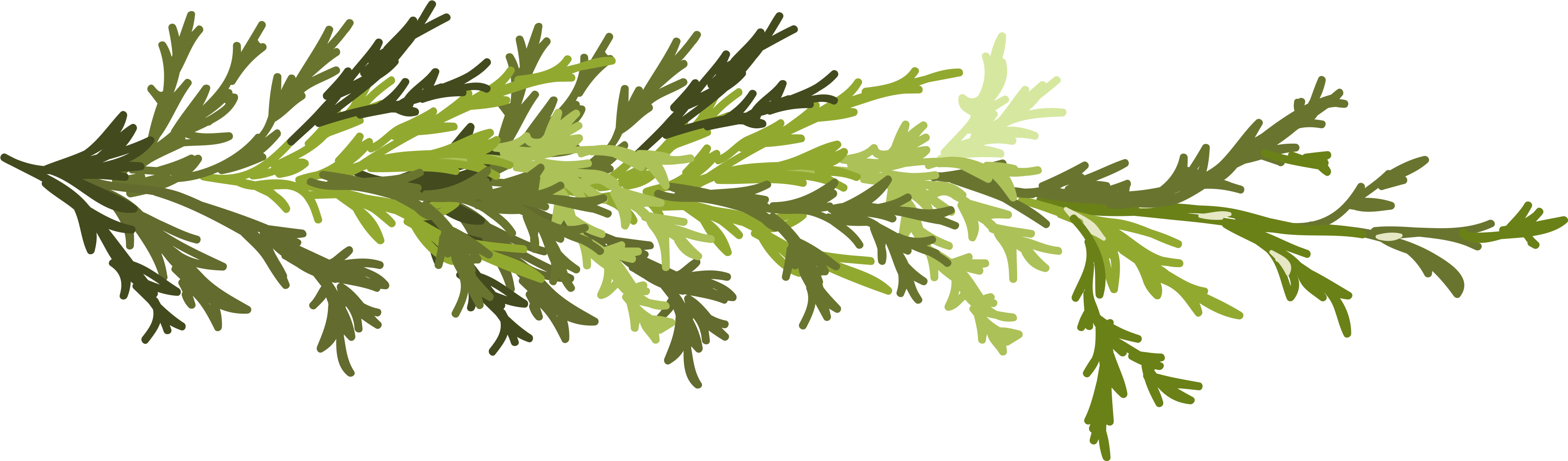 Clip Art Green Leaves Transprent Png Free Ⓒ - Leaf Twig Png Transparent Png (4000x4000), Png Download