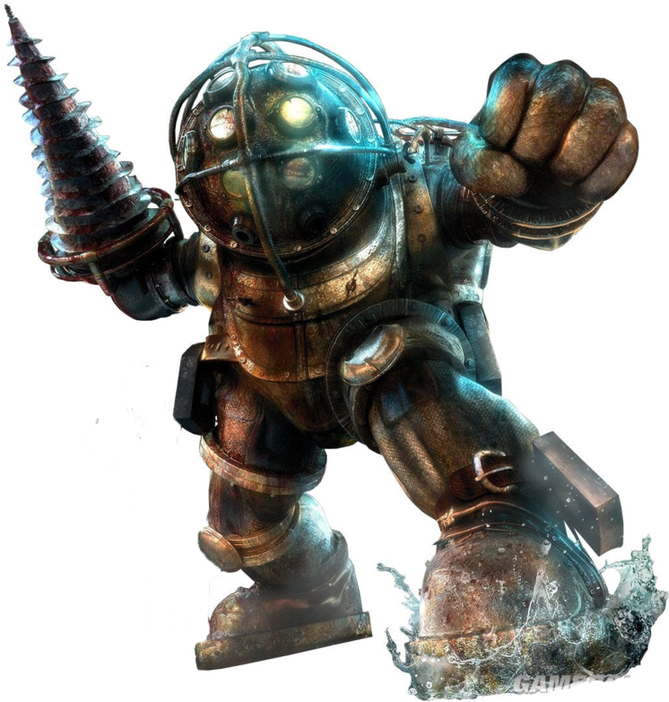 Big Daddy Png Download Image - Big Daddy Bioshock Png Clipart (1500x785), Png Download