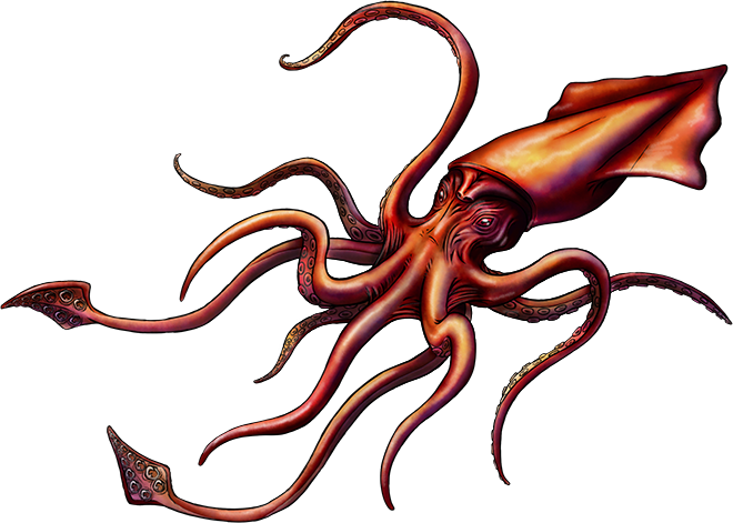Kraken Png Clipart (660x471), Png Download