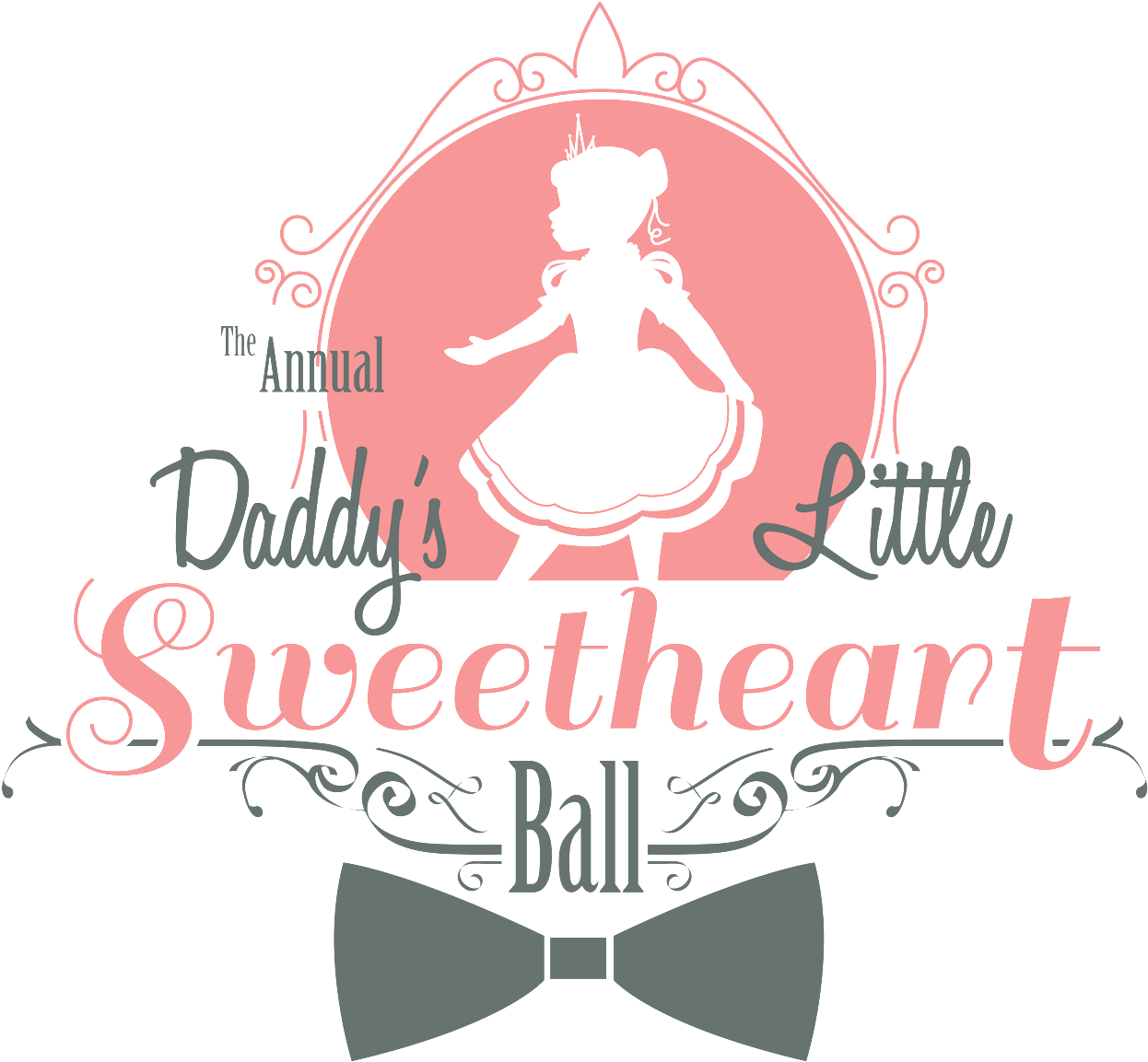 Daddy's Little Sweetheart Ball Calgary - Daddy's Little Sweetheart Ball Clipart (1500x1401), Png Download