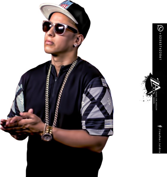 Daddy Yankee Png - Daddy Yankee Gasolina Dj Clipart (566x600), Png Download