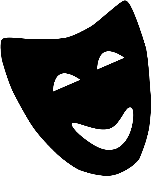 517 X 600 8 0 - Comedy Icon Clipart (517x600), Png Download