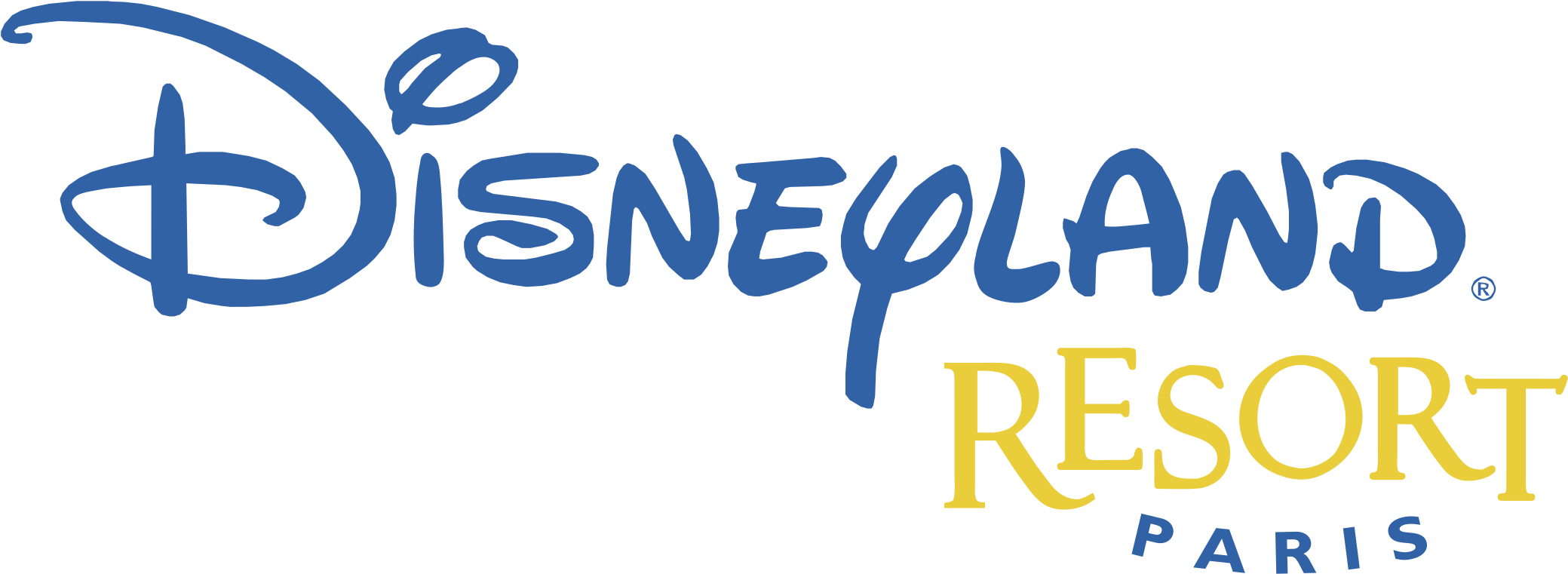 Disneyland Resort Paris Logo Png Transparent - Calligraphy Clipart (2400x2400), Png Download