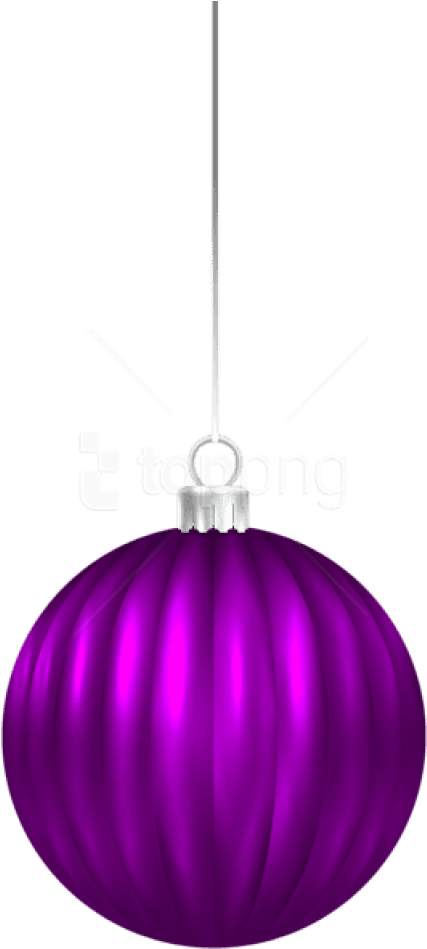 Free Png Purple Christmas Ball Ornament Png - Purple Christmas Ornament Png Clipart (480x964), Png Download