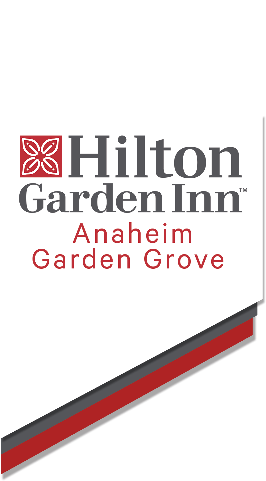 Hilton Garden Inn Hotel Anaheim/garden Grove - Poster Clipart (1130x1851), Png Download