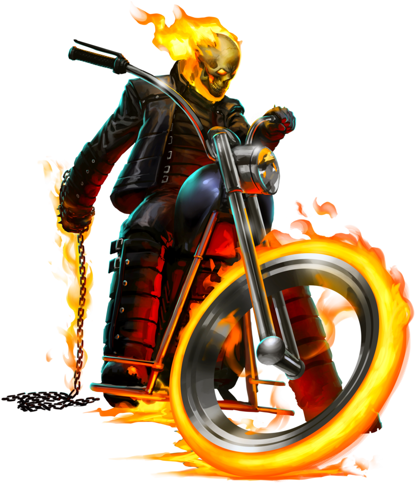 Blue Drawing Ghost Rider Black And White Clipart (822x958), Png Download