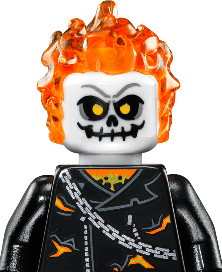 Ghost Rider - Ghost Rider Lego Clipart (720x960), Png Download