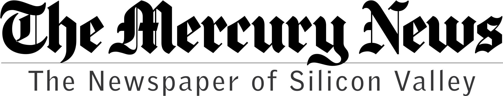 The Mercury News Logo Png Transparent - Calligraphy Clipart (2400x2400), Png Download