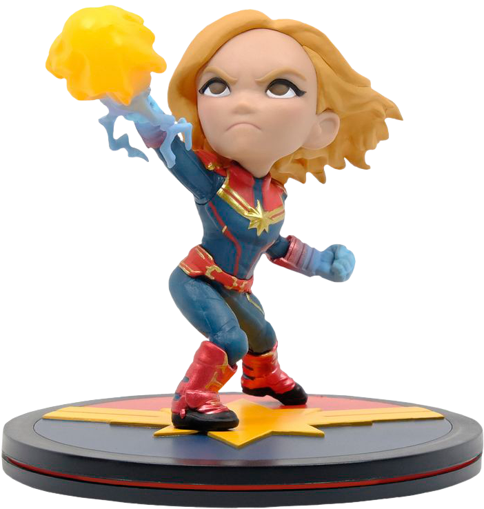 Captain Marvel - Action Figure Clipart (720x760), Png Download
