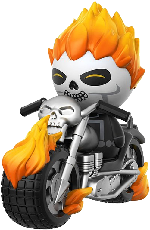 Funko Dorbz Ghost Rider - Ghost Rider Toys Motorcycle Clipart (800x778), Png Download
