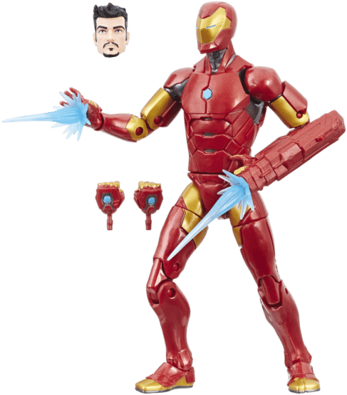 Marvel Legends 6 Inch Figure Iron Man - Marvel Legends Iron Man Black Panther Wave Clipart (600x600), Png Download