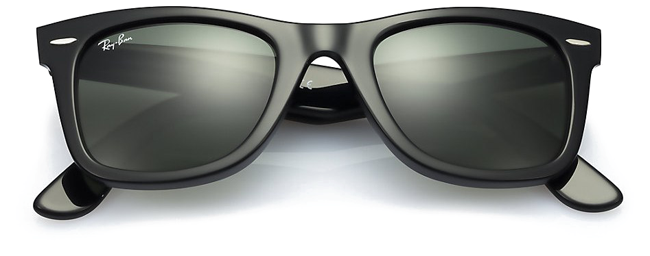 Ray Ban Png Transparent Images - Ray Ban Wayfarer Black Clipart (960x824), Png Download