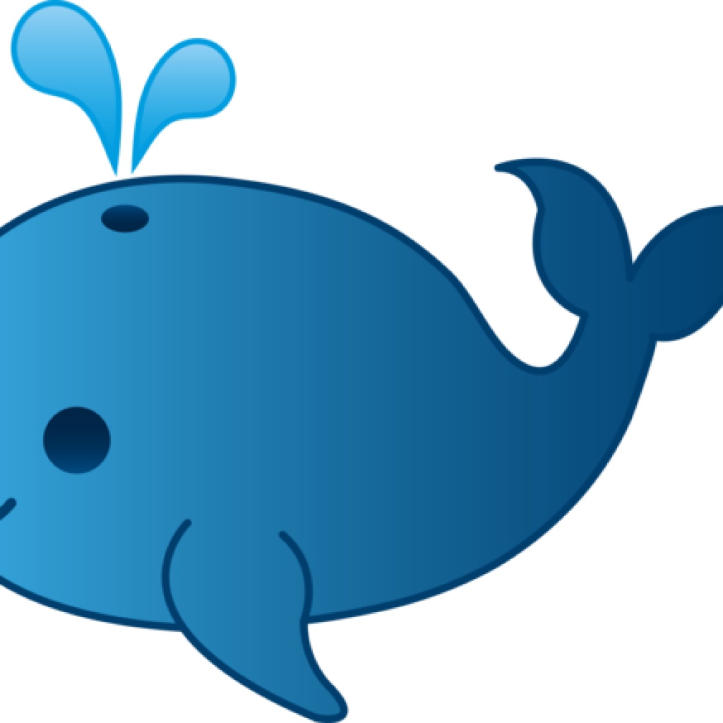 Blue Whale Clip Art Little Blue Whale Clip Art Free - Clipart Whale Png Transparent Png (1024x1024), Png Download