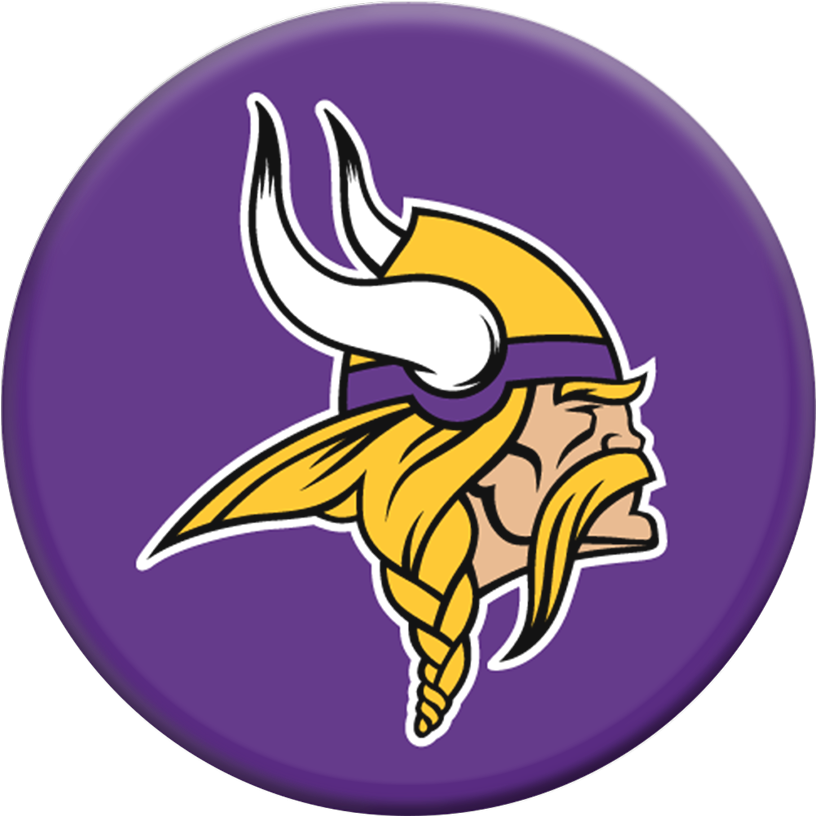 Minnesota Vikings Logo - Logo Minnesota Vikings Clipart (1000x1000), Png Download