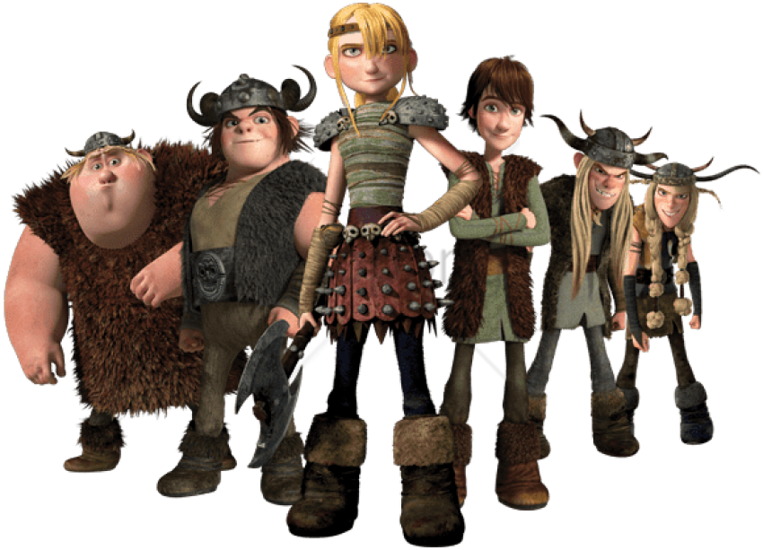 Free Png Download School Of Dragons Vikings Png Images - Imagenes De Como Entrenar A Tu Dragon 3 Astrid Con Clipart (850x613), Png Download