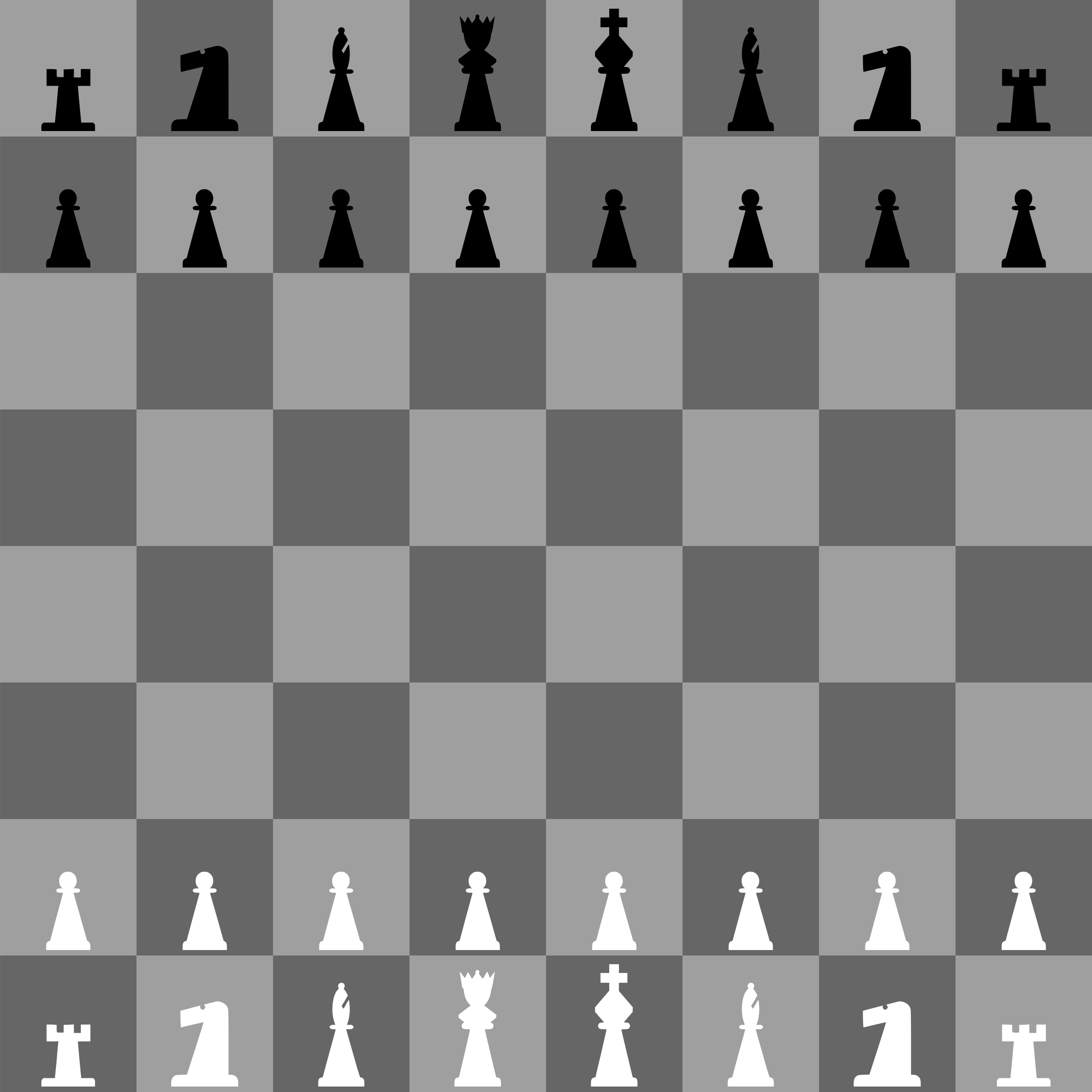 Png Download D Set Chessboard Big Image Png - Chess Board Rows And Columns Clipart (2400x2400), Png Download