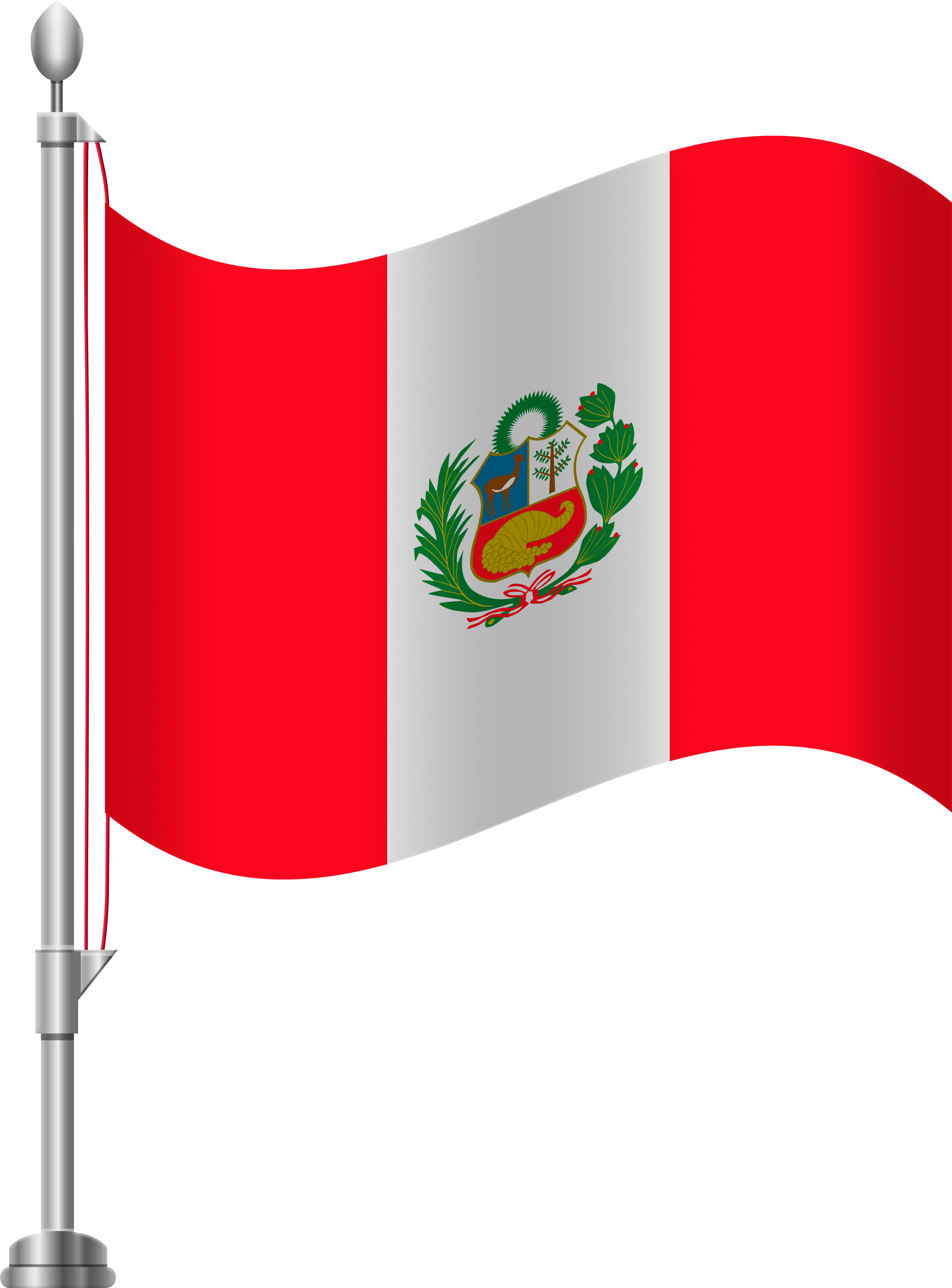 Peru Flag Png Clip Art Transparent Png (6141x8000), Png Download