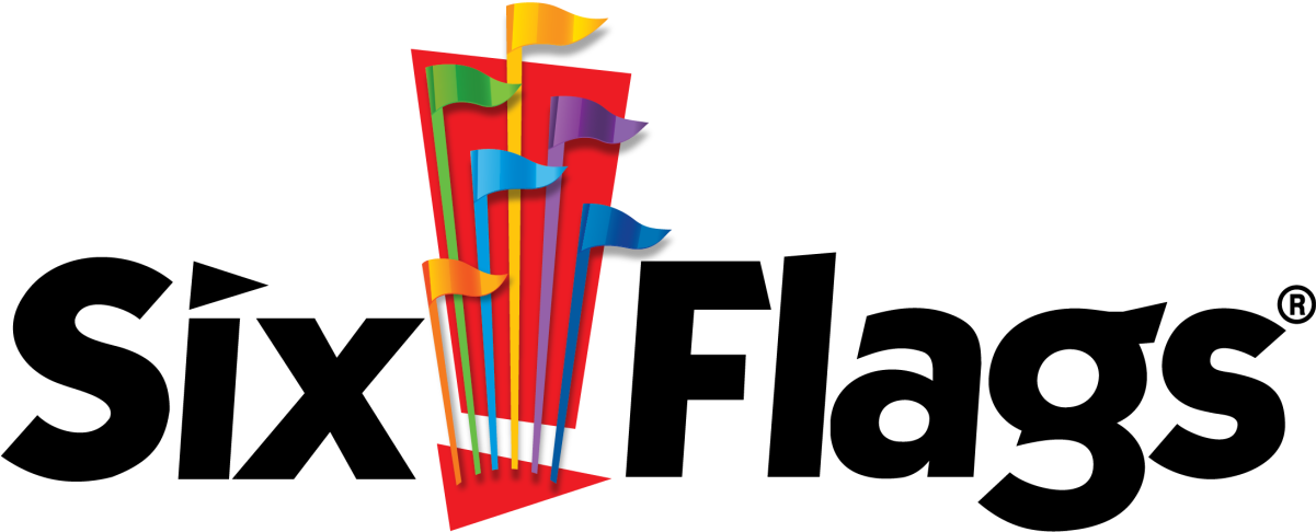 Six Flags Clipart (1200x604), Png Download