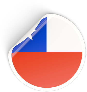 Illustration Of Flag Of Chile - Chile Sticker Clipart (640x480), Png Download
