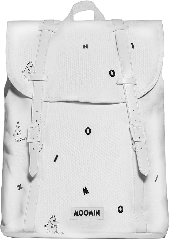 Moomin Backpack White Icons - Handbag Clipart (1600x1600), Png Download