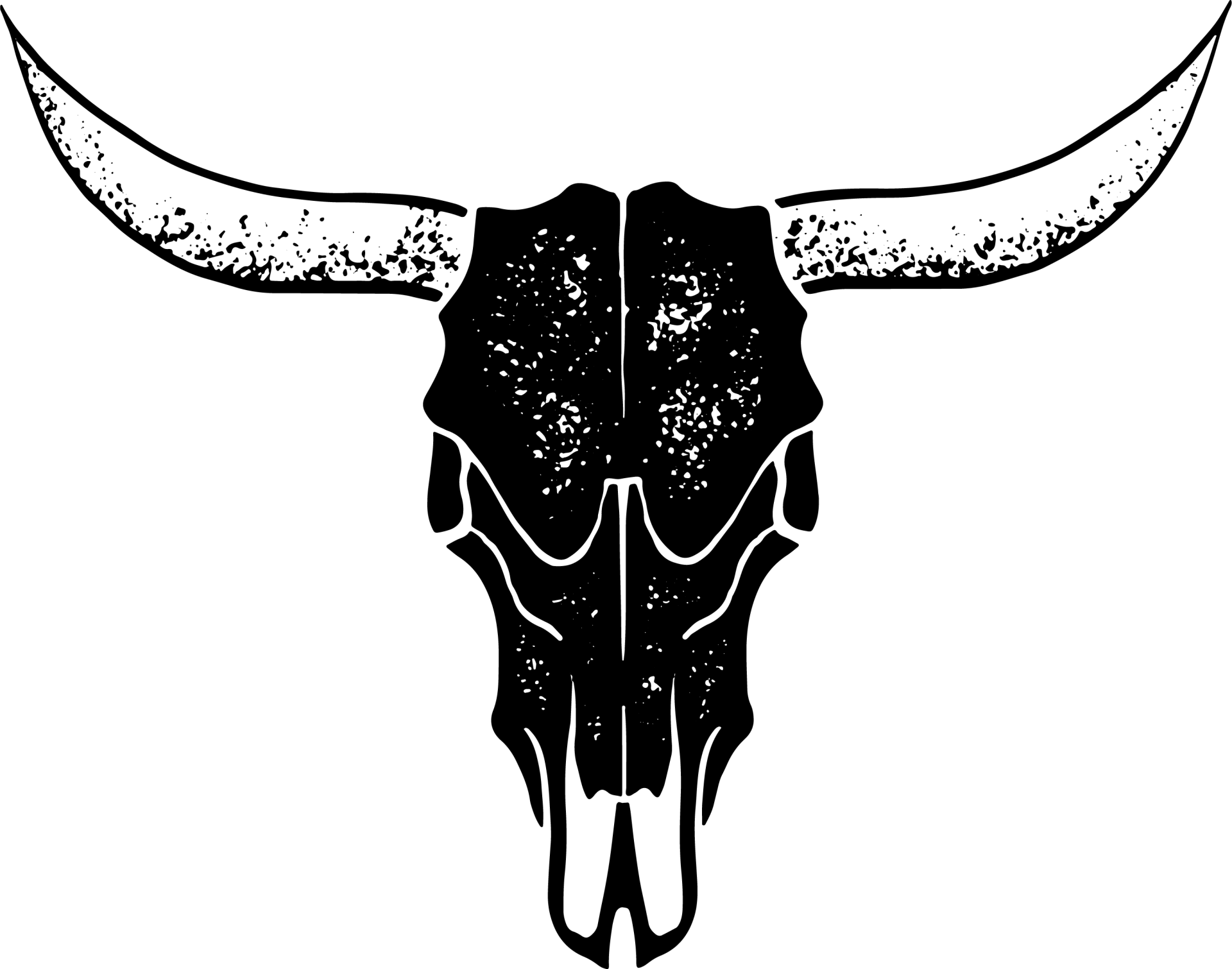 Clipart Royalty Free Colorado Craft Butchers Wagyu - Texas Longhorn Skull - Png Download (1920x1510), Png Download