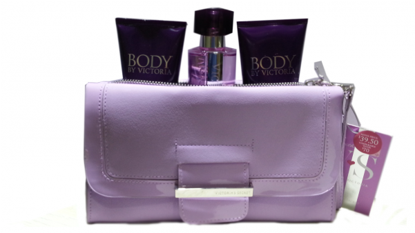 Victoria's Secret Body By Victoria 3 Piece Set - Handbag Clipart (600x711), Png Download