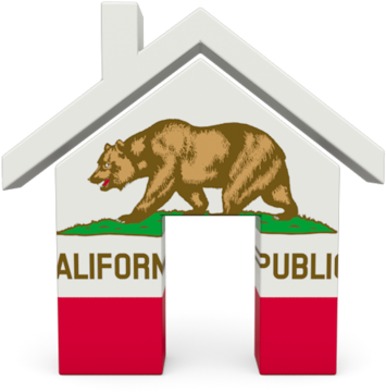 Illustration Of Flag Of<br /> California - California West Coast Flag Clipart (640x480), Png Download