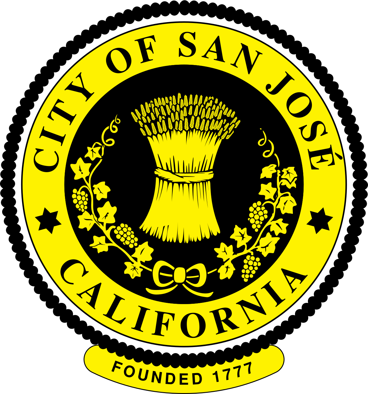 City Of San Jose Emblem Clipart (1200x1284), Png Download